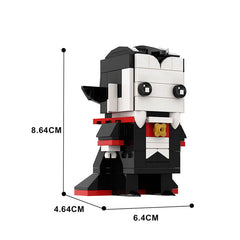 Halloween Figure & Witch Hat Wreath Ornaments MOC Building Block Bricks |MocPixel Halloween Figure & Witch Hat Wreath Ornaments MOC Building Block Bricks |MocPixel - Vampire Lego Block Sets Alternative