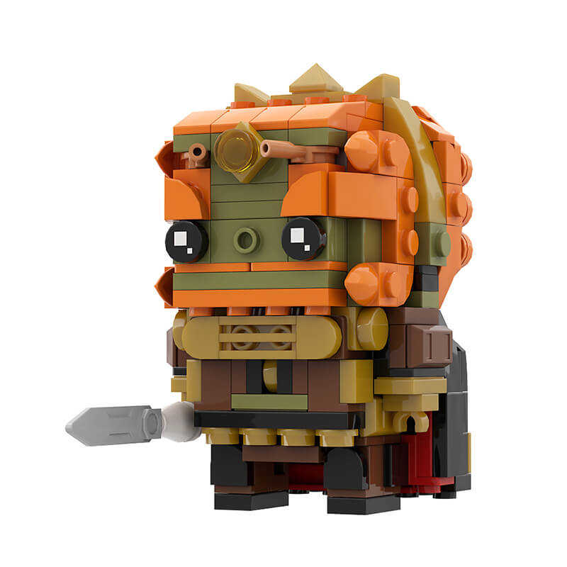 Princess/ Ganondorf/ Mipha/ Revali/ Daruk/ Urbosa Zelda Brickheadz MOC Building Block Bricks |MocPixel Princess/ Ganondorf/ Mipha/ Revali/ Daruk/ Urbosa Zelda Brickheadz MOC Building Block Bricks |MocPixel - 6*Brickheadz Combo Lego Block Sets Alternative