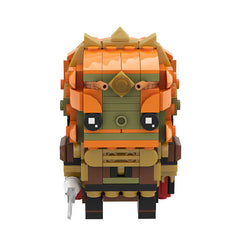 Princess/ Ganondorf/ Mipha/ Revali/ Daruk/ Urbosa Zelda Brickheadz MOC Building Block Bricks |MocPixel Princess/ Ganondorf/ Mipha/ Revali/ Daruk/ Urbosa Zelda Brickheadz MOC Building Block Bricks |MocPixel - 6*Brickheadz Combo Lego Block Sets Alternative