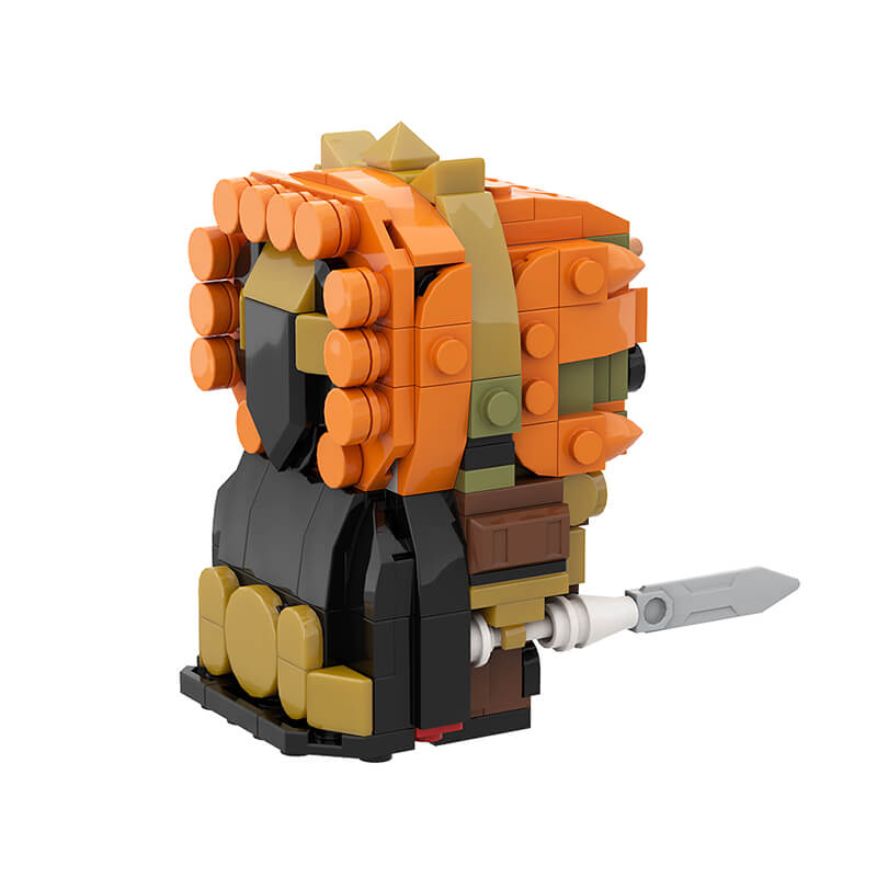 Princess/ Ganondorf/ Mipha/ Revali/ Daruk/ Urbosa Zelda Brickheadz MOC Building Block Bricks |MocPixel Princess/ Ganondorf/ Mipha/ Revali/ Daruk/ Urbosa Zelda Brickheadz MOC Building Block Bricks |MocPixel - 6*Brickheadz Combo Lego Block Sets Alternative