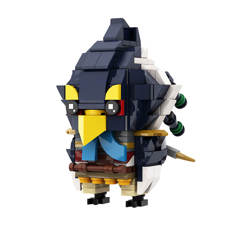 Princess/ Ganondorf/ Mipha/ Revali/ Daruk/ Urbosa Zelda Brickheadz MOC Building Block Bricks |MocPixel Princess/ Ganondorf/ Mipha/ Revali/ Daruk/ Urbosa Zelda Brickheadz MOC Building Block Bricks |MocPixel - 6*Brickheadz Combo Lego Block Sets Alternative