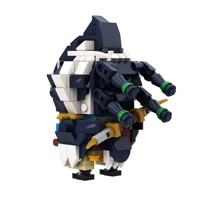 Princess/ Ganondorf/ Mipha/ Revali/ Daruk/ Urbosa Zelda Brickheadz MOC Building Block Bricks |MocPixel Princess/ Ganondorf/ Mipha/ Revali/ Daruk/ Urbosa Zelda Brickheadz MOC Building Block Bricks |MocPixel - 6*Brickheadz Combo Lego Block Sets Alternative