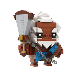Princess/ Ganondorf/ Mipha/ Revali/ Daruk/ Urbosa Zelda Brickheadz MOC Building Block Bricks |MocPixel Princess/ Ganondorf/ Mipha/ Revali/ Daruk/ Urbosa Zelda Brickheadz MOC Building Block Bricks |MocPixel - 6*Brickheadz Combo Lego Block Sets Alternative