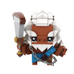 Princess/ Ganondorf/ Mipha/ Revali/ Daruk/ Urbosa Zelda Brickheadz MOC Building Block Bricks |MocPixel Princess/ Ganondorf/ Mipha/ Revali/ Daruk/ Urbosa Zelda Brickheadz MOC Building Block Bricks |MocPixel - 6*Brickheadz Combo Lego Block Sets Alternative