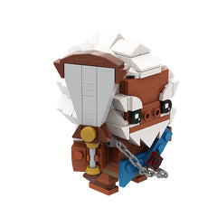 Princess/ Ganondorf/ Mipha/ Revali/ Daruk/ Urbosa Zelda Brickheadz MOC Building Block Bricks |MocPixel Princess/ Ganondorf/ Mipha/ Revali/ Daruk/ Urbosa Zelda Brickheadz MOC Building Block Bricks |MocPixel - 6*Brickheadz Combo Lego Block Sets Alternative
