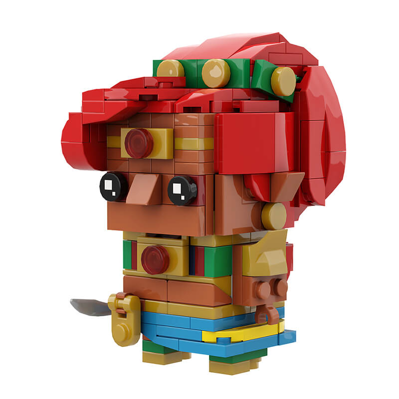 Princess/ Ganondorf/ Mipha/ Revali/ Daruk/ Urbosa Zelda Brickheadz MOC Building Block Bricks |MocPixel Princess/ Ganondorf/ Mipha/ Revali/ Daruk/ Urbosa Zelda Brickheadz MOC Building Block Bricks |MocPixel - 6*Brickheadz Combo Lego Block Sets Alternative