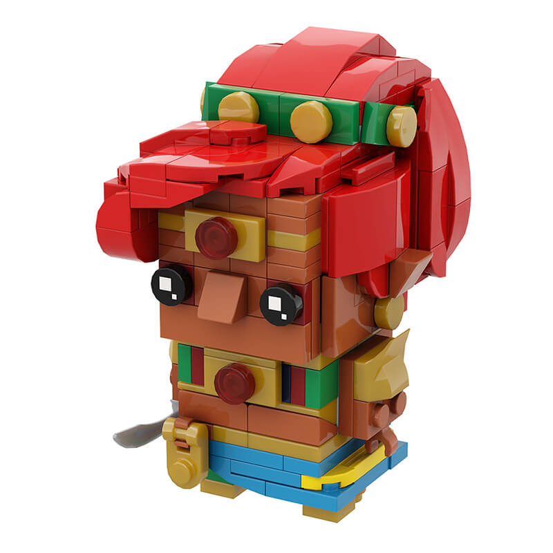 Princess/ Ganondorf/ Mipha/ Revali/ Daruk/ Urbosa Zelda Brickheadz MOC Building Block Bricks |MocPixel Princess/ Ganondorf/ Mipha/ Revali/ Daruk/ Urbosa Zelda Brickheadz MOC Building Block Bricks |MocPixel - 6*Brickheadz Combo Lego Block Sets Alternative