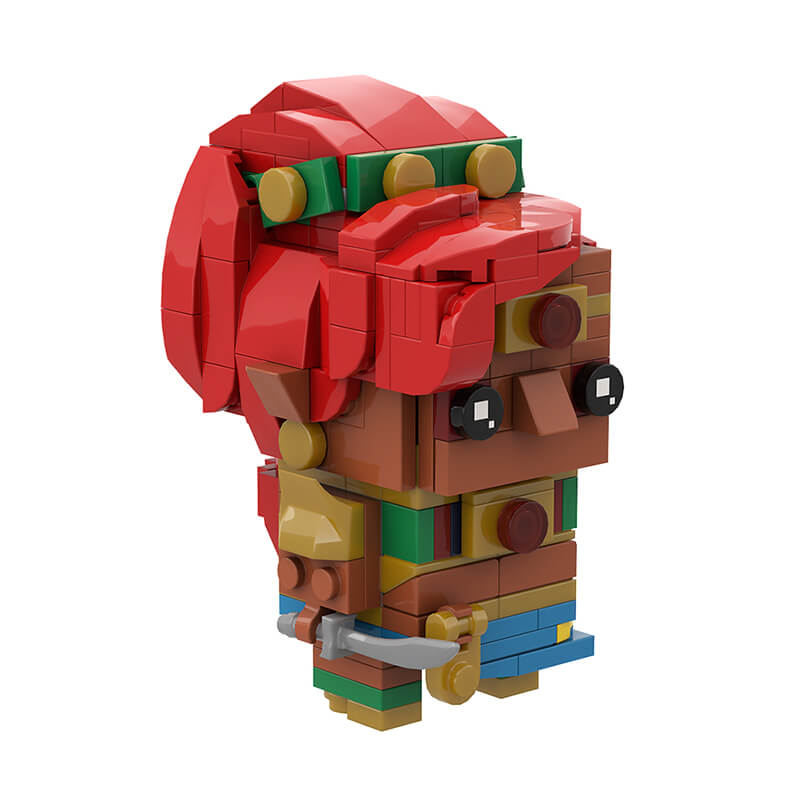 Princess/ Ganondorf/ Mipha/ Revali/ Daruk/ Urbosa Zelda Brickheadz MOC Building Block Bricks |MocPixel Princess/ Ganondorf/ Mipha/ Revali/ Daruk/ Urbosa Zelda Brickheadz MOC Building Block Bricks |MocPixel - 6*Brickheadz Combo Lego Block Sets Alternative