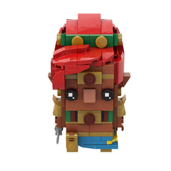 Princess/ Ganondorf/ Mipha/ Revali/ Daruk/ Urbosa Zelda Brickheadz MOC Building Block Bricks |MocPixel Princess/ Ganondorf/ Mipha/ Revali/ Daruk/ Urbosa Zelda Brickheadz MOC Building Block Bricks |MocPixel - 6*Brickheadz Combo Lego Block Sets Alternative