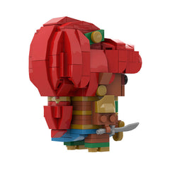 Princess/ Ganondorf/ Mipha/ Revali/ Daruk/ Urbosa Zelda Brickheadz MOC Building Block Bricks |MocPixel Princess/ Ganondorf/ Mipha/ Revali/ Daruk/ Urbosa Zelda Brickheadz MOC Building Block Bricks |MocPixel - 6*Brickheadz Combo Lego Block Sets Alternative