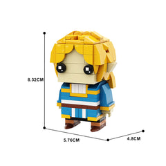 Princess/ Ganondorf/ Mipha/ Revali/ Daruk/ Urbosa Zelda Brickheadz MOC Building Block Bricks |MocPixel Princess/ Ganondorf/ Mipha/ Revali/ Daruk/ Urbosa Zelda Brickheadz MOC Building Block Bricks |MocPixel - Princess Lego Block Sets Alternative