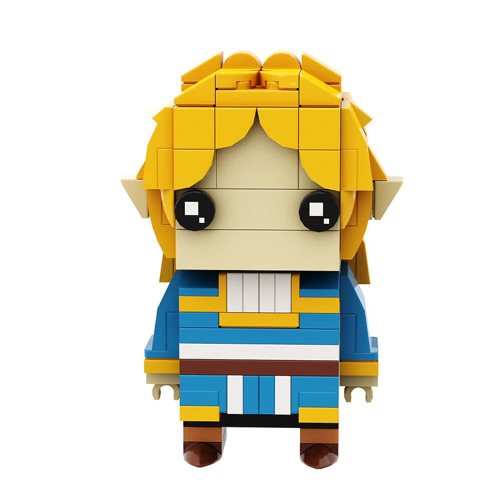 Princess/ Ganondorf/ Mipha/ Revali/ Daruk/ Urbosa Zelda Brickheadz MOC Building Block Bricks |MocPixel Princess/ Ganondorf/ Mipha/ Revali/ Daruk/ Urbosa Zelda Brickheadz MOC Building Block Bricks |MocPixel - 6*Brickheadz Combo Lego Block Sets Alternative