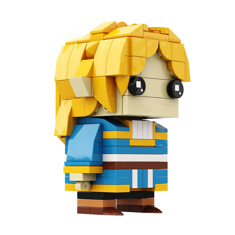 Princess/ Ganondorf/ Mipha/ Revali/ Daruk/ Urbosa Zelda Brickheadz MOC Building Block Bricks |MocPixel Princess/ Ganondorf/ Mipha/ Revali/ Daruk/ Urbosa Zelda Brickheadz MOC Building Block Bricks |MocPixel - 6*Brickheadz Combo Lego Block Sets Alternative
