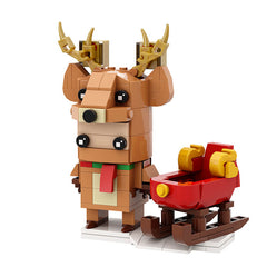 Christmas Theme Ornaments Bricksheadz MOC Building Block Bricks |MocPixel Christmas Theme Ornaments Bricksheadz MOC Building Block Bricks |MocPixel - 4 Kits Combo Lego Block Sets Alternative