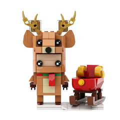 Christmas Theme Ornaments Bricksheadz MOC Building Block Bricks |MocPixel Christmas Theme Ornaments Bricksheadz MOC Building Block Bricks |MocPixel - 4 Kits Combo Lego Block Sets Alternative