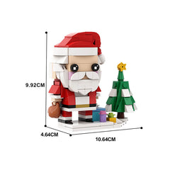 Christmas Theme Ornaments Bricksheadz MOC Building Block Bricks |MocPixel Christmas Theme Ornaments Bricksheadz MOC Building Block Bricks |MocPixel - Santa Claus Lego Block Sets Alternative
