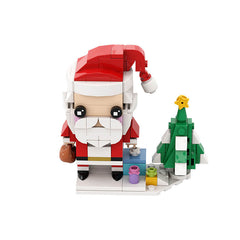 Christmas Theme Ornaments Bricksheadz MOC Building Block Bricks |MocPixel Christmas Theme Ornaments Bricksheadz MOC Building Block Bricks |MocPixel - 4 Kits Combo Lego Block Sets Alternative