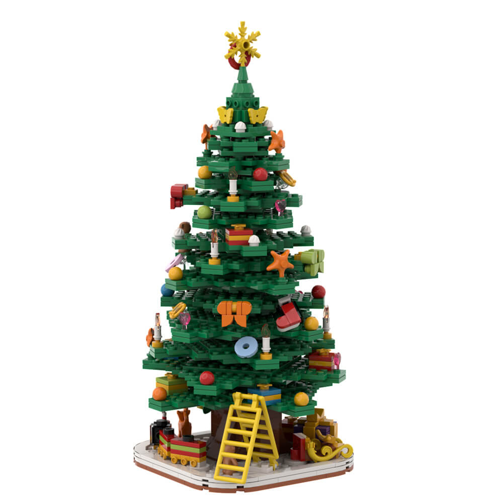717PCS Christmas Tree MOC Building Block Bricks |MocPixel