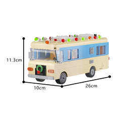 569PCS Xmas Vacation RV MOC Building Block Bricks |MocPixel