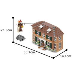 919PCS Kevin's House - Home alone Christmas  MOC Building Block Bricks |MocPixel Lego alternatives 

