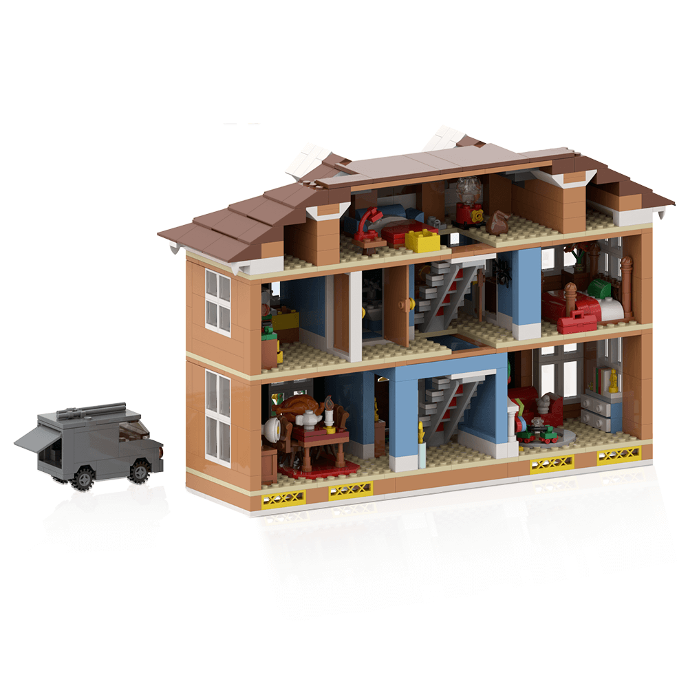 919PCS Kevin's House - Home alone Christmas  MOC Building Block Bricks |MocPixel Lego alternatives 
