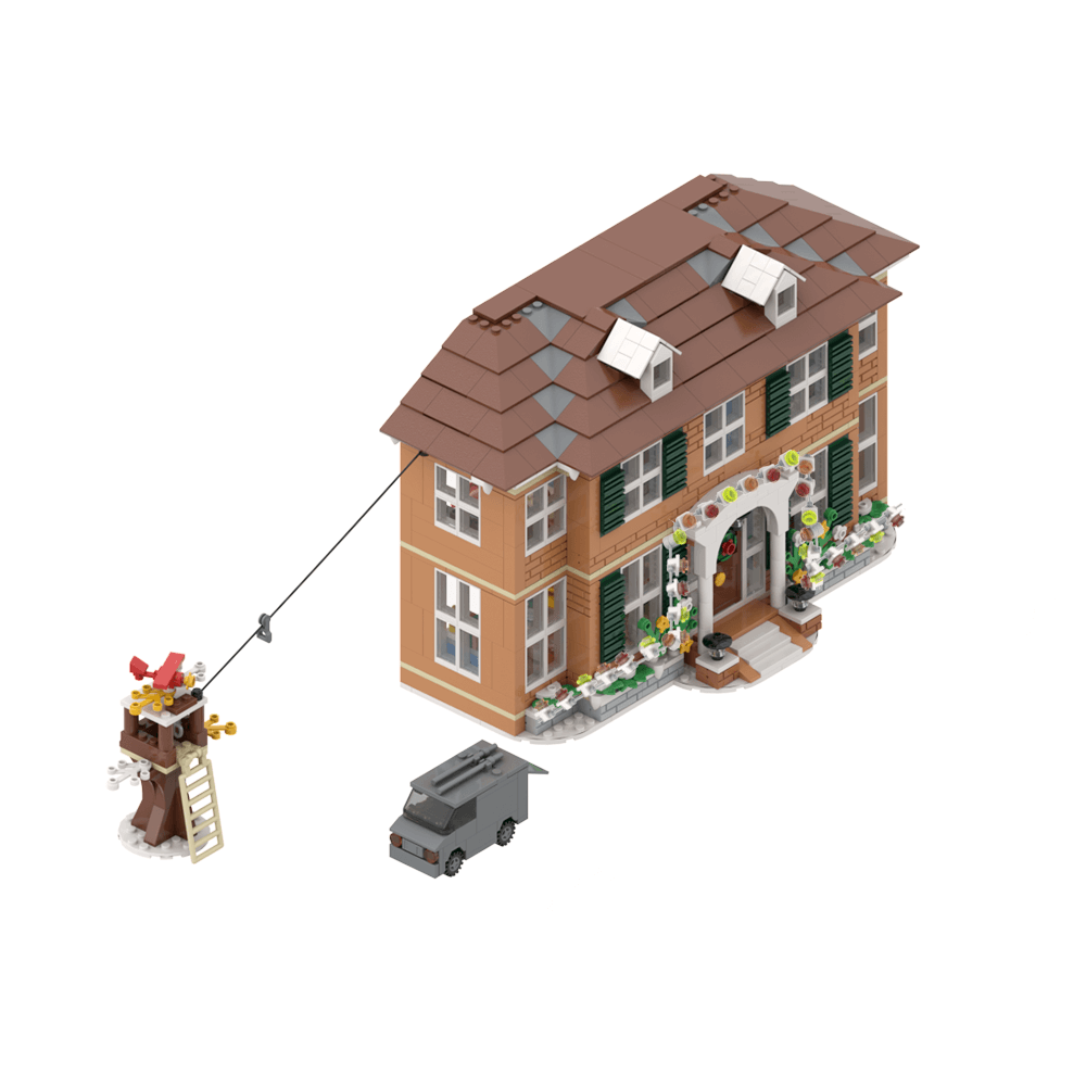 919PCS Kevin's House - Home alone Christmas  MOC Building Block Bricks |MocPixel Lego alternatives 
