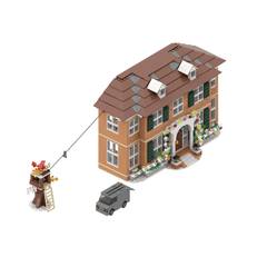919PCS Kevin's House - Home alone Christmas  MOC Building Block Bricks |MocPixel Lego alternatives 
