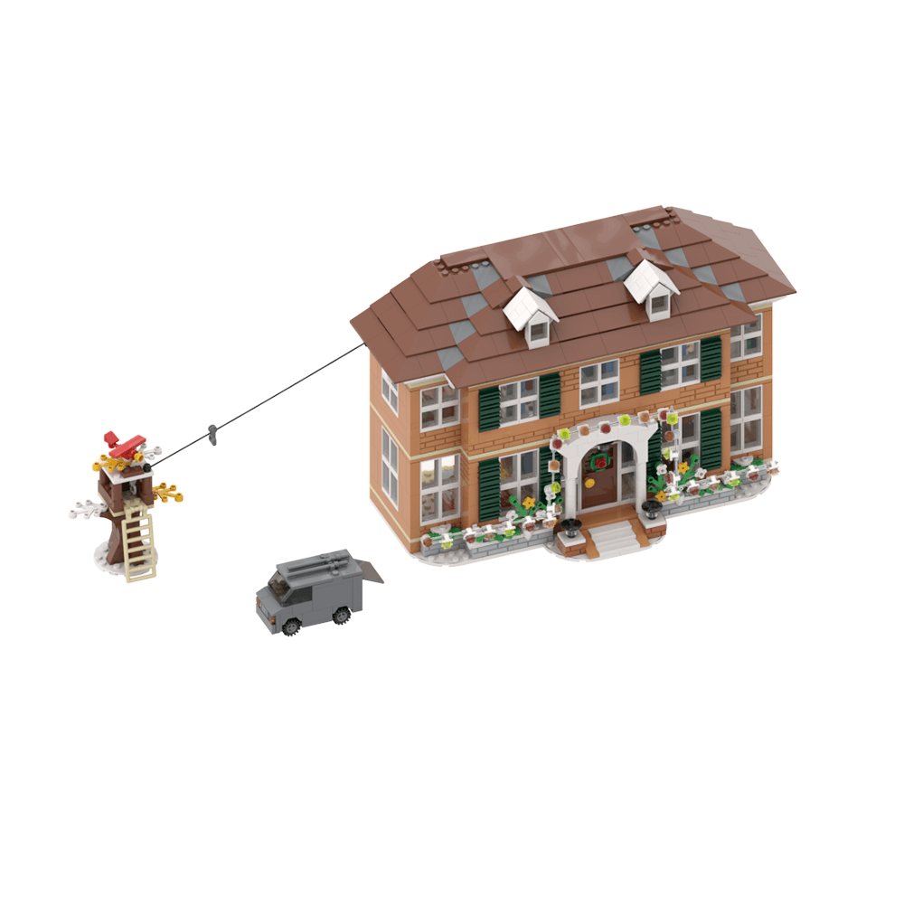 919PCS Kevin's House - Home alone Christmas  MOC Building Block Bricks |MocPixel Lego alternatives 
