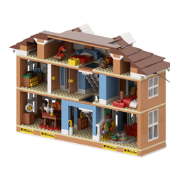 919PCS Kevin's House - Home alone Christmas  MOC Building Block Bricks |MocPixel Lego alternatives 
