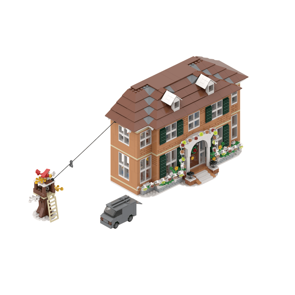 919PCS Kevin's House - Home alone Christmas  MOC Building Block Bricks |MocPixel Lego alternatives 
