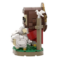 280PCS Jesus the Shepherd MOC Building Block Bricks |MocPixel Lego alternatives