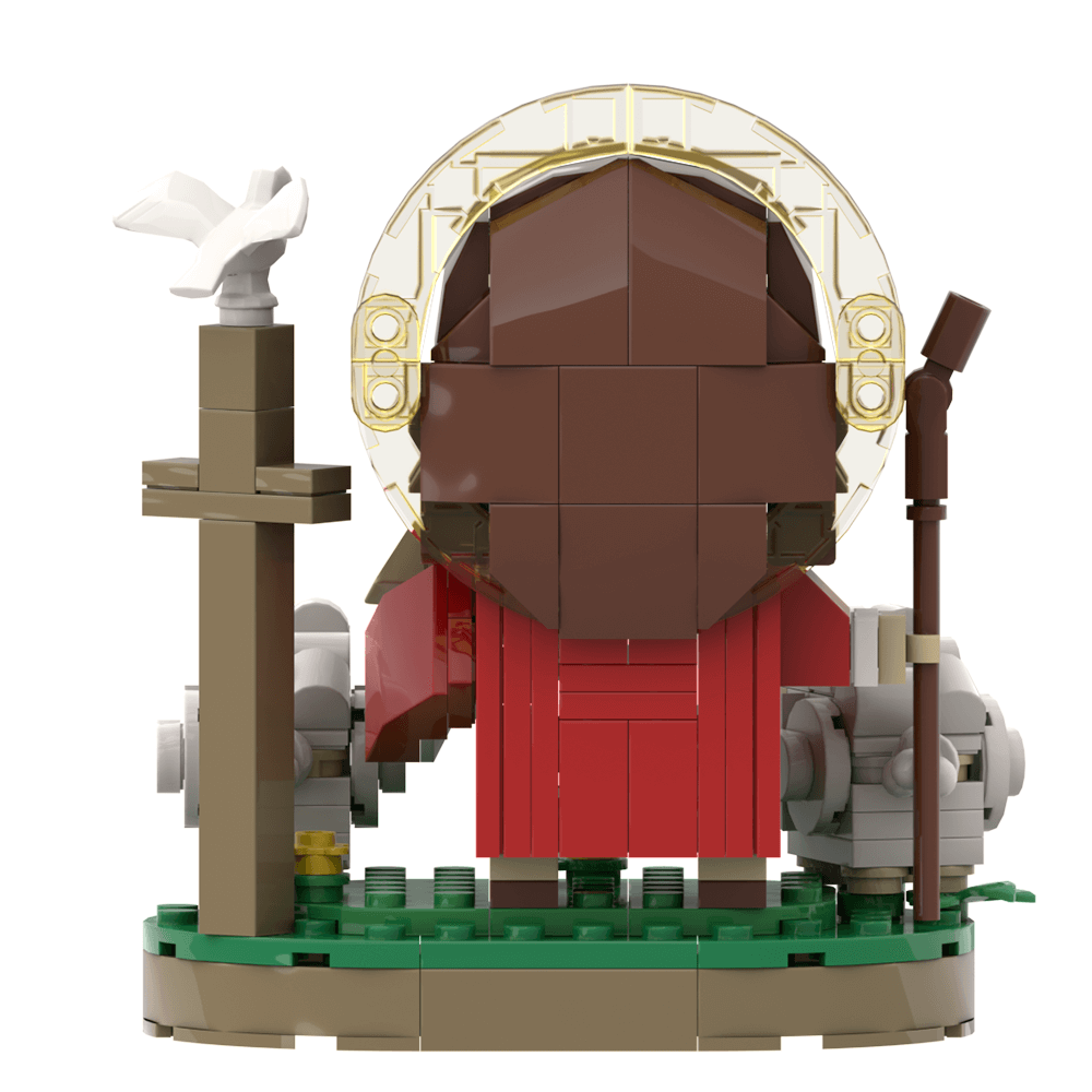 280PCS Jesus the Shepherd MOC Building Block Bricks |MocPixel Lego alternatives