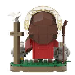 280PCS Jesus the Shepherd MOC Building Block Bricks |MocPixel Lego alternatives