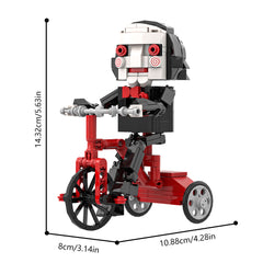 219PCS Puppet Billy - Horror Series Saw MOC Building Block Bricks |MocPixel