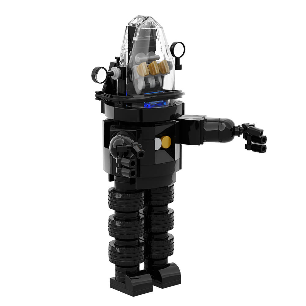 187PCS Robby/ Robbie Robots Forbidden-Planet MOC Building
