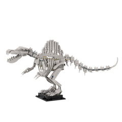 Dinosaur Fossil - Spinosaurus/ Stegosaurus Skeleton MOC Building Block Bricks |MocPixel Dinosaur Fossil - Spinosaurus/ Stegosaurus Skeleton MOC Building Block Bricks |MocPixel - Stegosaurus Lego Block Sets Alternative