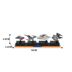 203PCS Ultramicro Starfighters In Mandalorian Season 3 Space War MOC Building Block Bricks |MocPixel 203PCS Ultramicro Starfighters In Mandalorian Season 3 Space War MOC Building Block Bricks |MocPixel - Default Title Lego Block Sets Alternative