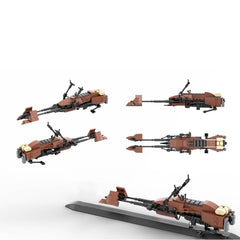 294PCS 74-Z Speeder Bike Space War MOC Building Block Bricks |MocPixel 294PCS 74-Z Speeder Bike Space War MOC Building Block Bricks |MocPixel - Default Title Lego Block Sets Alternative