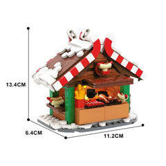 375PCS Christmas Grilling Stand MOC Building Block Bricks |MocPixel 375PCS Christmas Grilling Stand MOC Building Block Bricks |MocPixel - Default Title Lego Block Sets Alternative
