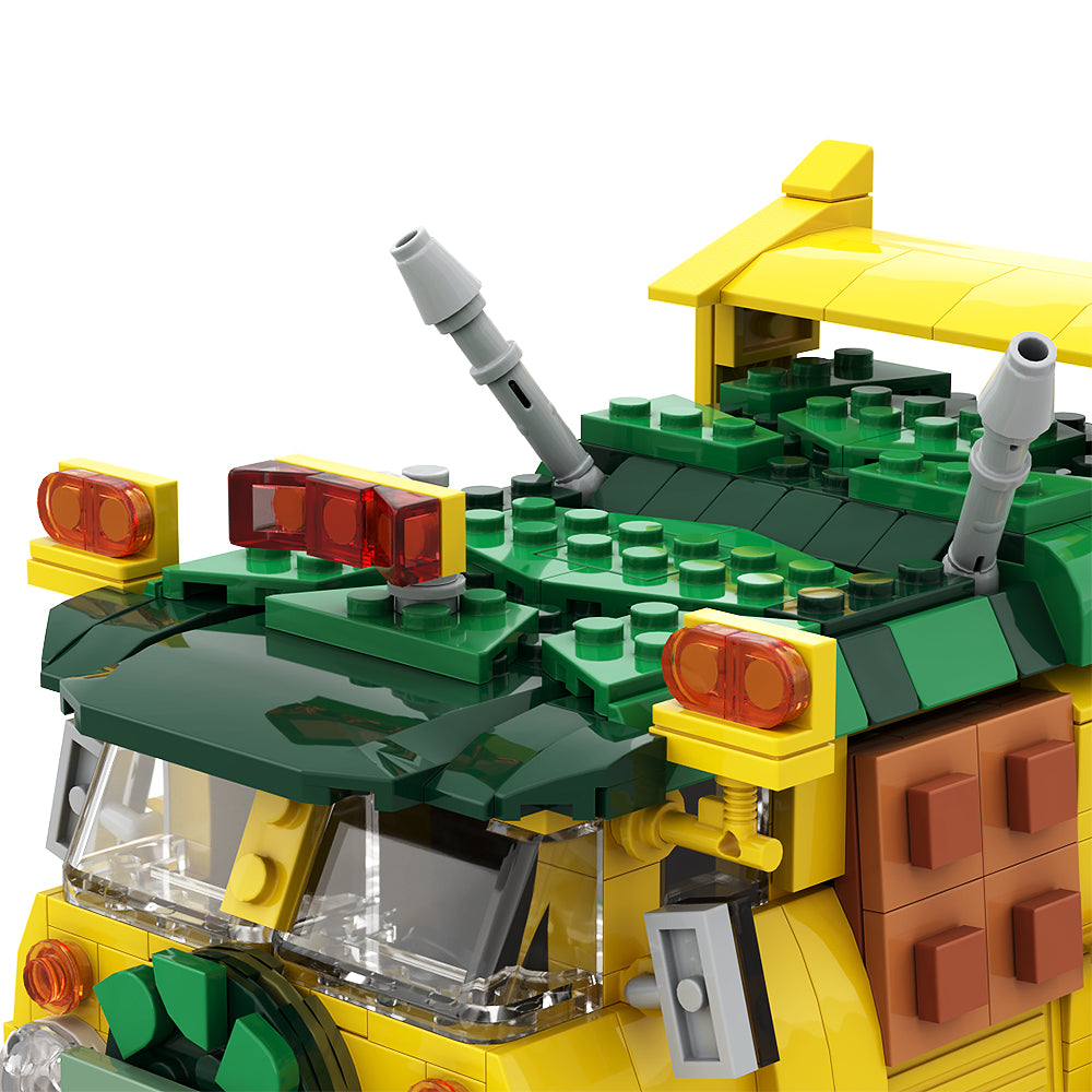 490PCS Turtle Van Party Wagon Tnnt MOC Building Block Bricks |MocPixel 490PCS Turtle Van Party Wagon Tnnt MOC Building Block Bricks |MocPixel - Default Title Lego Block Sets Alternative