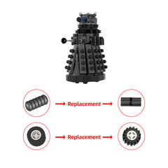 662PCS Dalek-Doctor Who MOC Building Block Bricks |MocPixel 662PCS Dalek-Doctor Who MOC Building Block Bricks |MocPixel - Default Title Lego Block Sets Alternative