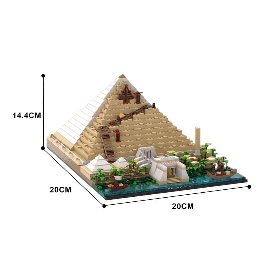 MOC Future City 17 Architecture Building Set - 962 Piece Modular Street Scene For Adults | Designed By Rad0lf, 1:2000 Scale