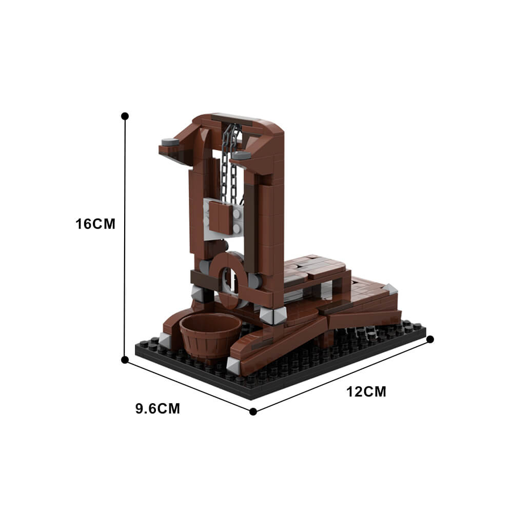 Guillotine/ Gibbet MOC Building Block Bricks |MocPixel Guillotine/ Gibbet MOC Building Block Bricks |MocPixel - Guillotine Lego Block Sets Alternative