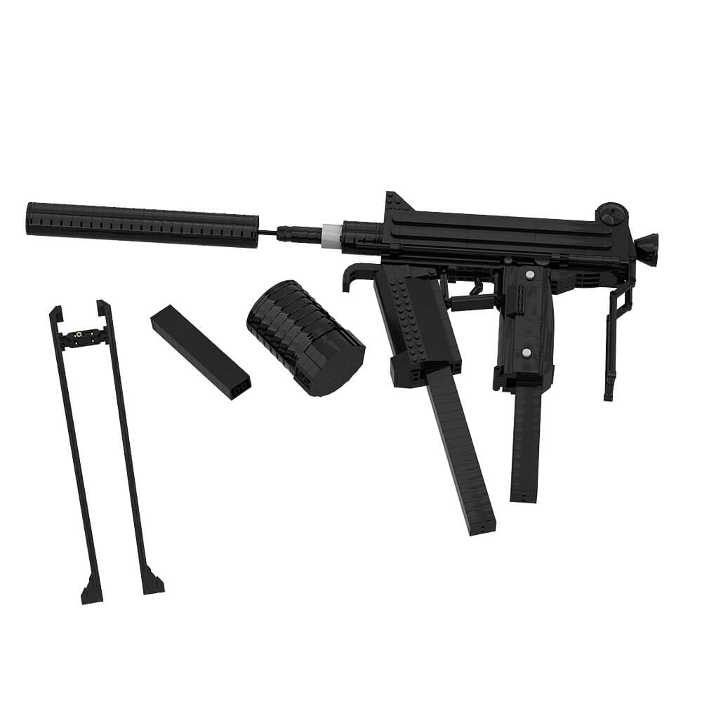 1126PCS CBJ-MS Submachine Gun MOC Building Block Bricks |MocPixel 1126PCS CBJ-MS Submachine Gun MOC Building Block Bricks |MocPixel - Default Title Lego Block Sets Alternative