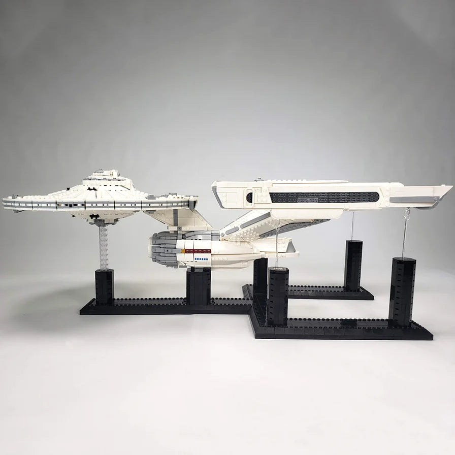 5032PCS USS Enterprise Star Trek MOC Building Block Bricks |MocPixel 5032PCS USS Enterprise Star Trek MOC Building Block Bricks |MocPixel - Default Title Lego Block Sets Alternative
