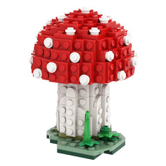 164PCS Amanita Muscaria Mushroom MOC Building Block Bricks |MocPixel 164PCS Amanita Muscaria Mushroom MOC Building Block Bricks |MocPixel - Default Title Lego Block Sets Alternative