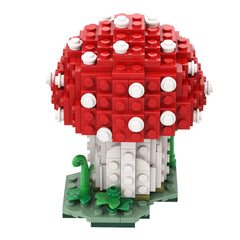 164PCS Amanita Muscaria Mushroom MOC Building Block Bricks |MocPixel 164PCS Amanita Muscaria Mushroom MOC Building Block Bricks |MocPixel - Default Title Lego Block Sets Alternative