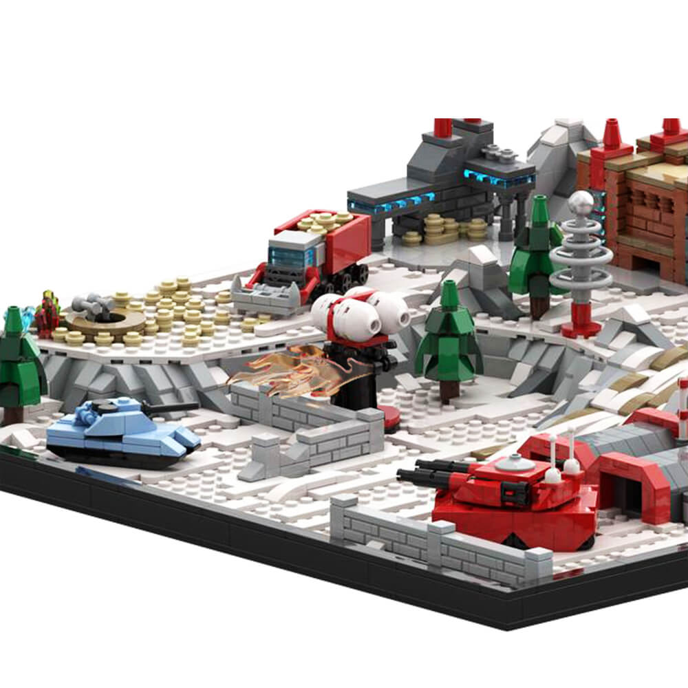 1649PCS C&C Red Alert - Soviet Base MOC Building Block Bricks |MocPixel 1649PCS C&C Red Alert - Soviet Base MOC Building Block Bricks |MocPixel - Default Title Lego Block Sets Alternative
