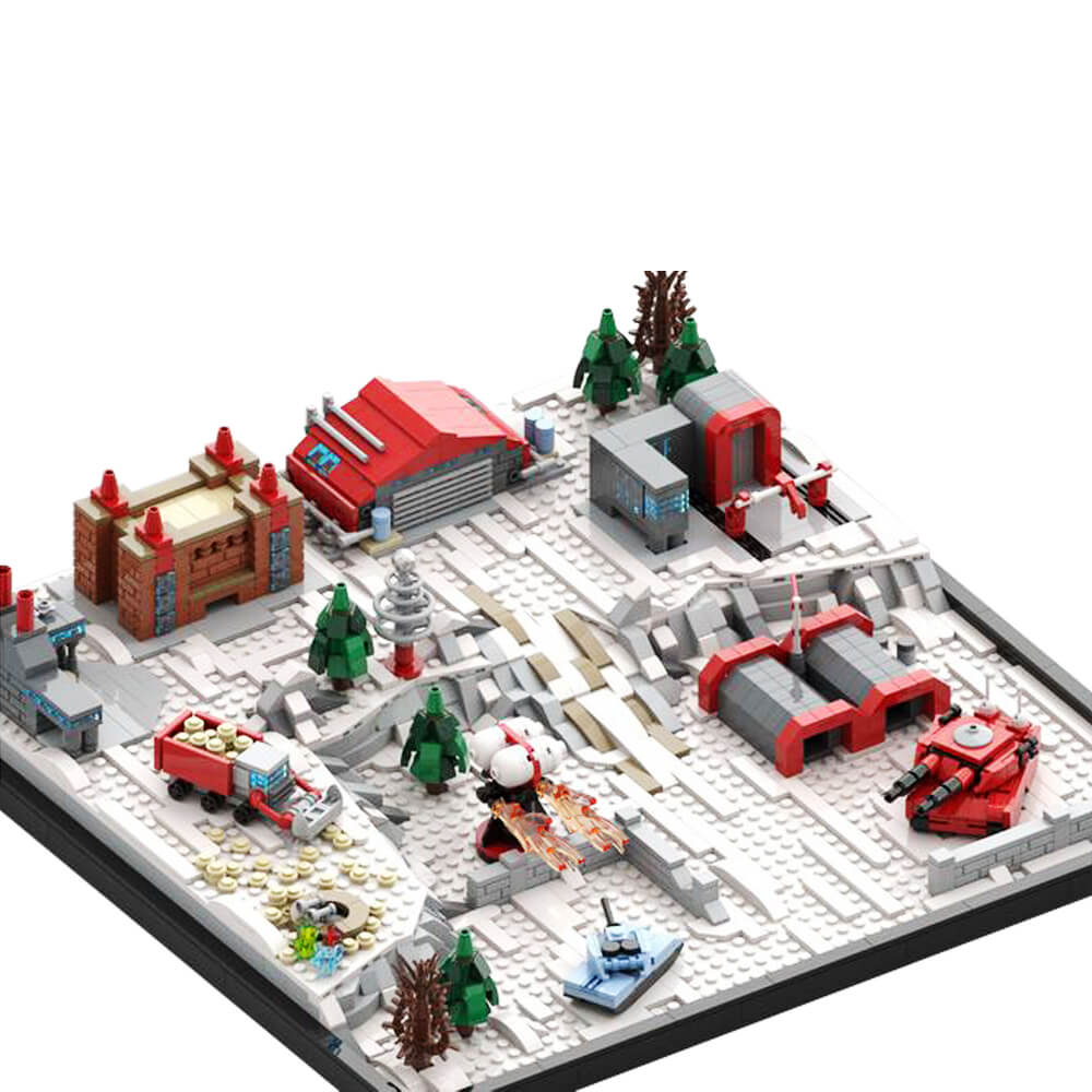 1649PCS C&C Red Alert - Soviet Base MOC Building Block Bricks |MocPixel 1649PCS C&C Red Alert - Soviet Base MOC Building Block Bricks |MocPixel - Default Title Lego Block Sets Alternative