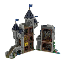 3272PCS Black Falcon Knight'S Castle (31120 "Medieval Castle" Alternate Build) MOC Building Block Bricks |MocPixel 3272PCS Black Falcon Knight'S Castle (31120 "Medieval Castle" Alternate Build) MOC Building Block Bricks |MocPixel - Default Title Lego Block Sets Alternative